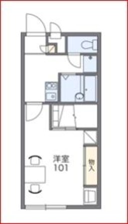 レオパレスエトワールの物件間取画像